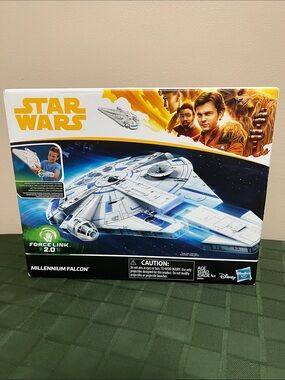 NIB Star Wars Millennium Falcon Toy - White and Gray Space Ship